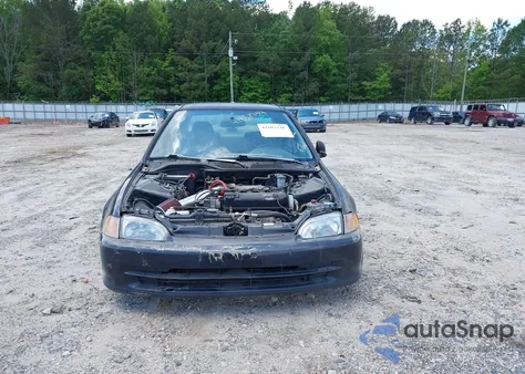 1992 Honda Civic Dx from USA, damaged, VIN 1HGEG8542NL032175